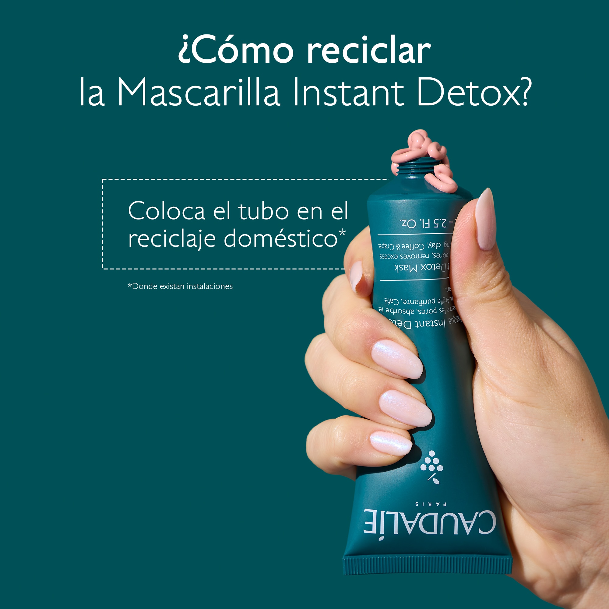 VINERGETIC INSTANT DETOX MASK (MASCARILLA MINIMIZADORA DEL PORO)